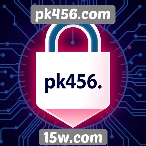 Recursos de segurança no site pk456.com